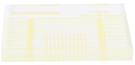 Phono-Tonabnehmer, Plattenspieler-Tonabnehmer, Plattenspieler-Nadel mit Ausrichtungsblock-Lineal, Headshell-Ausrichtungszubehör, Phonograph-Tonarme, VTA-Azimut-Messgerät für