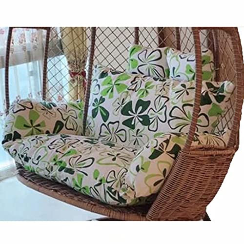 Doppel Abnehmbare Verdicken Hängen Stuhl Kissen Ei Nest Form 2 Person Rattan Schaukel Sitz Pad Für Terrasse Garten Wasserdichte Hängematte Schaukel Stuhl Kissen Gras Gartenmöbel Zubehör