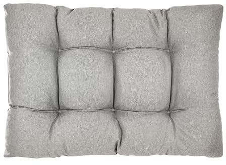 Best Wool Palettenkissen Wetterfest 120 x 80 cm - Sitzkissen für Europaletten Wasserdicht - Palettenpolster, Gefüllt mit Granuliertem Poulirette-Schaum