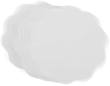 500pcs round Paper Sealing Discs 12cm White for Drinks
