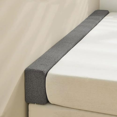 ZCXRYFL Keilkissen Bettlückenfüller für Kopfteil und Matratze Platzfüller Stützkissen Überwurf, Waschbarer Leinenbezug, Füllt die Lücke zwischen Kopfteil, Matratze und Wand(180x15x5cm/70x6x2in,#2)