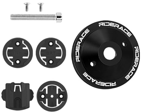 HOUSON Fahrradcomputer Halterung für Lenker-Vorbau – Leichtbau Adapter aus Aluminium für GPS-Computer (Garmin, Wahoo, Bryton, Cateye)