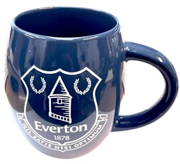Everton FC Tea Tub Travel Mug Coffee Ceramic 500 ml with Lid Official Merchandise