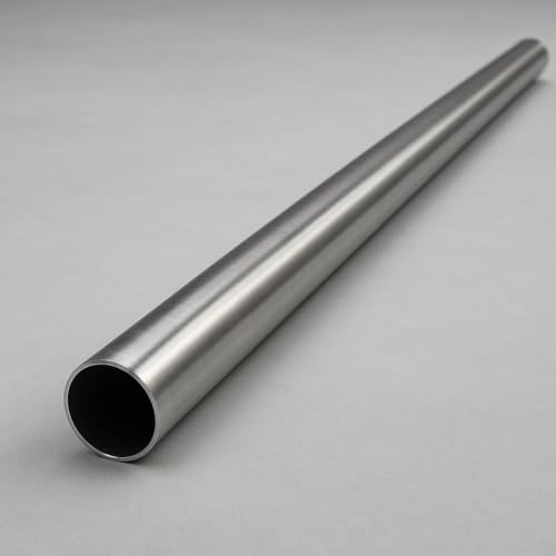 Tubo Escape Inox 304L Ø 63,5 mm x 2000 mm (2 m) – Tubo Redondo Acero Inoxidable para Línea de Escape Auto, Tuning, Reparación, Soldadura – RAPIDOX-INOX