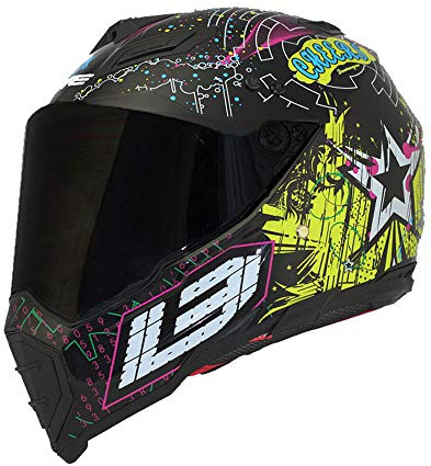 Woljay Off Road Helm Motocross-Helm Motorradhelm Motocrosshelme Fahrrad ATV (XXL, Cheers)