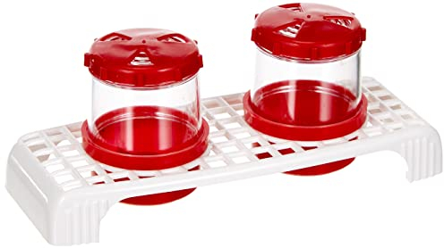 Kimmel Spargispezie Set saliera pepiera, Colore: Rosso, Piccolo
