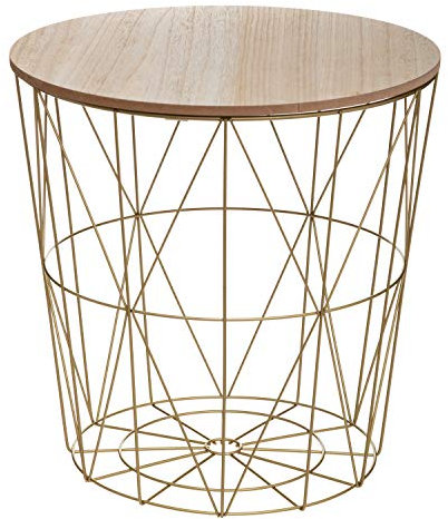 univers decor - Table café déco métal Kumi Atmosphera (Table Kumi Gold)