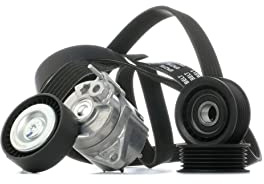 RIDEX 542R1031 Kit Cinghie Poly-V con braccio tenditore rullo tenditore adatto per MERCEDES-BENZ Classe C Sedan (W203)