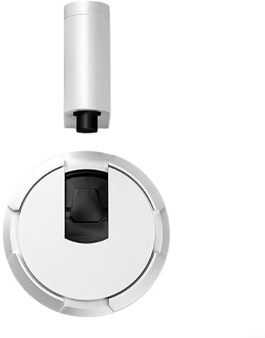 EpheyFIF Mechanischer Türstopper, winddicht, Saugnapf, verstellbare Höhe, Türhalter, für Schlafzimmer, Badezimmer, Küche, Glastüren (weiß)