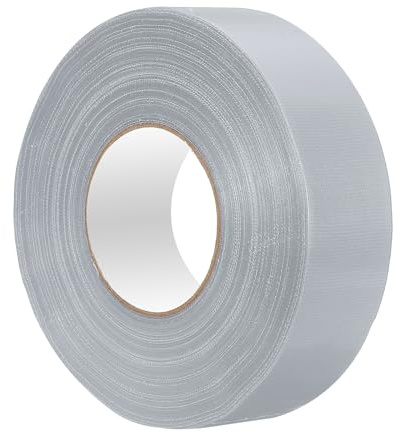 PATIKIL Nastro per Campo di Pickleball 50mm x 92M, Kit di Marcatura del Campo da Pickleball per Campi Tennis Interno/Esterno Pallavolo Badminton, Argento