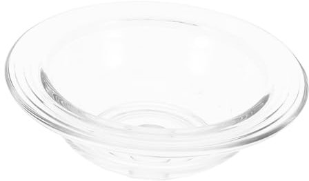 ABOOFAN Piatto Portacandele Trasparente in Vetro Vassoio Portacandele per Aromaterapia Espositore per Candele Candelieri Artigianali da Tavolo