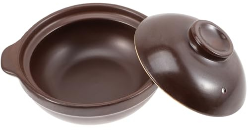 UKCOCO Pot Multifonctionnel Couvercle Casserole Résistante Aux Températures pour Plats Mijotés pour Cuisine Maison Professionnel
