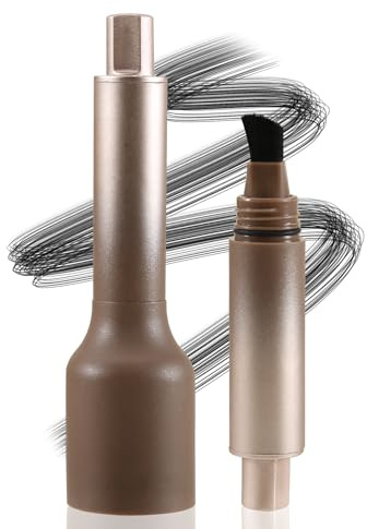 Boobeen Haaransatz-Flüssigkeit mit Präzisionspinsel, sofortige Haaransatz-Korrektur bei dünnem Haar und kahlen Stellen, langanhaltend und natürlich aussehend