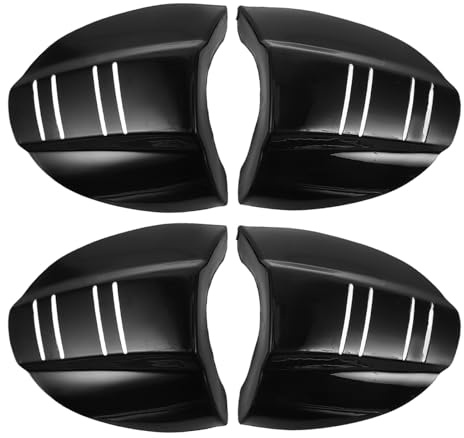 Alipis Protections Latérales pour Lunettes de Soleil 4 Pièces Résistantes à Clipser Renfort Branches pour Activités de Tir Protection Latérale Complète