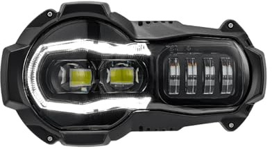 Conjunto De Faros De Motocicleta Para BMW R1200GS R 1200GS 2004-2012 ADV Adventure Conjunto Completo Faros Delanteros LED Motocicleta