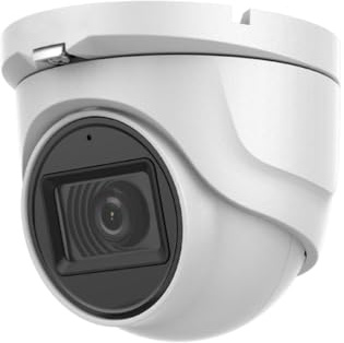 Real HD DS-2CE76H0T-ITMFS 5MP 4-in-1 Turbo Mini IR Dome Camera Outdoor/Indoor 2.8mm Fixed Lens Built in Mic ONLY Compatible with Hik Vision 4MP 5MP 8MP 4K TVI DVR