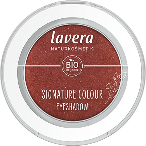 lavera Signature Colour Eyeshadow Dusty Rose 01 Mandelöl & Vitamin E | vegane Naturkosmetik, intensive Farbabgabe, extra langer Halt, mühelos verblendbar