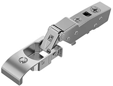 Juego de bisagras Sensys 8657i para puertas de cristal ángulo de apertura 110 para pegar