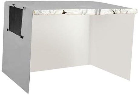 JISADER 210 Oxford-Stoff-Abdeckung für Haustierhütten, Hundekäfig-Abdeckung für drinnen und draußen, 107cmx69cmx75cm