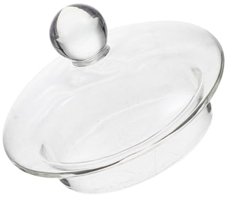 UPKOCH Medium Tea Pot Lid Replacement Lid for Tea Kettle Sturdy Glass Cover Home Camping Use