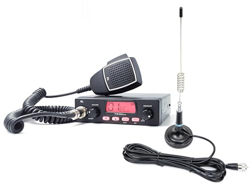 Kit stazione radio CB TTi TCB-550 EVO + antenna CB PNI ML29 con magnete