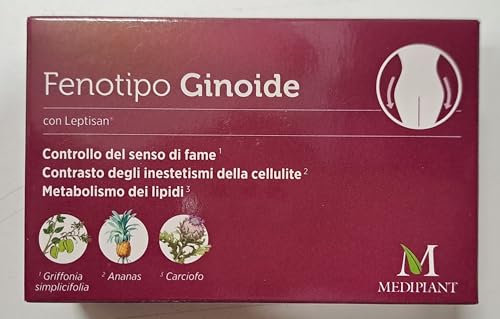 Mediplant, Fenotipo Ginoide 30 compresse, controllo del senso di fame, contrasto inestetismi della cellulite e metabolismo dei lipidi
