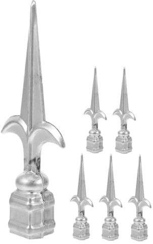 TOKIDNY 6stücke Zaunaufsatz Für Veranda Zaunpfostenaufsätze Aus Dekorative Zaunpfostenkappen Ersatz Für Zaunpfostenkappe Pfostenkappe Für Durchgang Zaunpfostenabdeckungen