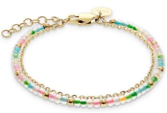 Guido Maria Kretschmer Jewelry Damen-Armband Edelstahl, Perle, Kunststoff Muschelkern