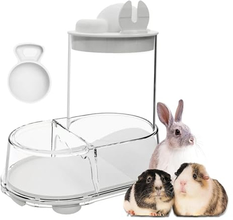 Renopfect Gamelle pour hamster - Distributeur automatique de nourriture pour rongeurs - Gamelle stable et amovible - Grand volume - Pour souris, hérissons, furets, chinchillas, pigeons et