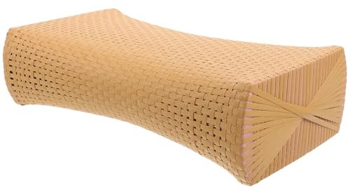 XUCZHAI Ergonomisches Saunakissen Rattan-Nackenkissen Badekissen for simulierte gewebte Atmung Haushaltswaren Haushalt