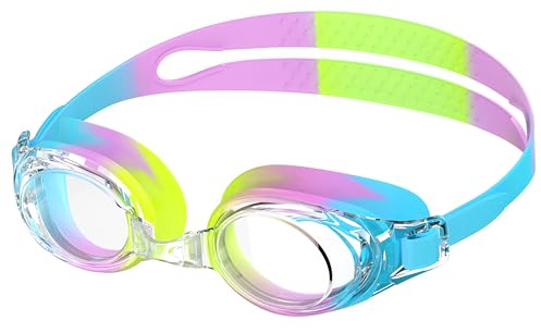 Ambienden Vuxna Pool Glasögon - Fritt Vatten Anti-Vision UV-Skydd Vattentät Vacker Vision - Justerbar Simglasögon Män Kvinnor Ungdomar