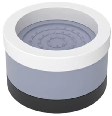 NJIEzhao 4 Pezzi di Alzata for Letto, alzate Antiscivolo, Gambe Antiurto for mobili, Cuscinetti antivibrazioni for mobili Rialzi per Mobili(Color3)