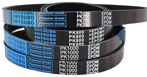 Correa de caucho multicanal PK585 PK590 PK595 PK600 PK605 PK610 PK615 Correa multicanal PK620 PK625 PK630 PK635(PK590,7ribs)