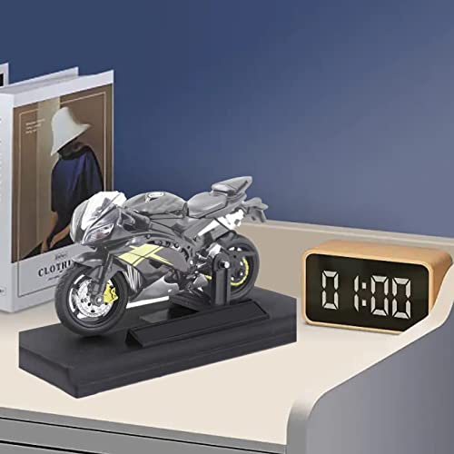 Alomejor Modelo de Juguete de Motocicleta de Aleación Escala 1:18, Juguete Educativo para Niños, con Ruedas Giratorias y Soporte, Duradero y Resistente Al óxido, Decoración del Hogar u Oficina,