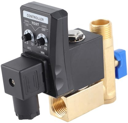 Automatisches Ablassventil G1/2 DN15 Elektronisches Zeitgesteuertes Ablassventil For Air Compressor Condensate Management AC230V