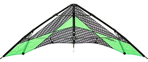 HQ - Arrow M, Zweileiner Lenkdrachen Speed & Power, Lenkdrachen Zweileiner, Flugdrachen, Drachen für Jugendliche und Erwachsene