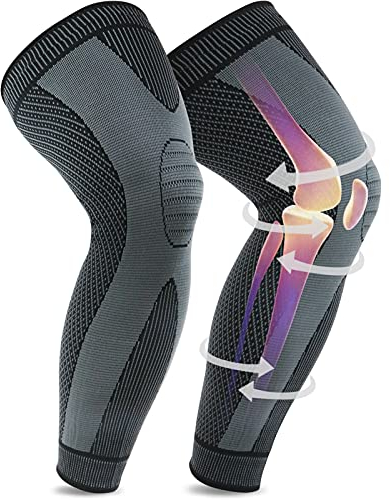 beister Genouillères Sport Hommes & Femmes Attelle Genou, Respirantes Antidérapantes Élastique Compression Genouilleres Médicales pour Mouvement, La course, Déchirure du Ménisque, Arthrite