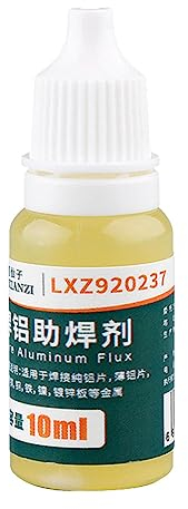 Mingchengheng Flussmittel für Aluminium | 10 ml No Clean Aluminium-Flüssiglot 10 ml - -Lötzubehör für Batterie, Zinn, verzinktes Kupferblech, Edelstahl