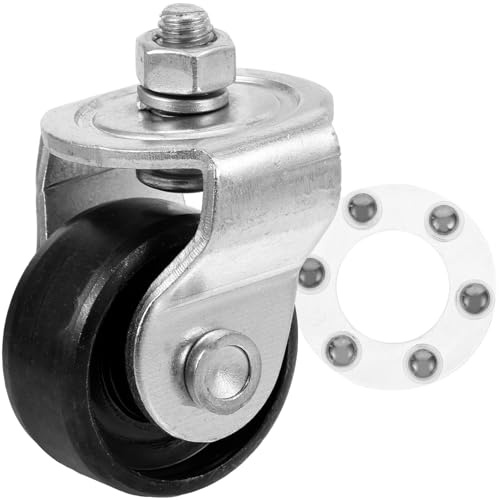 Artibetter 2-Tonnen-Wagenheberrad Hydraulische Wagenheberrolle Lenkrolle Ersatzrad Für Rangierwagenheber Horizontale Stützrolle Für Werkstatt Und Garage