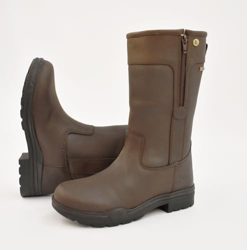 Rhinegold Hampton Country Boot-6.5-Brown