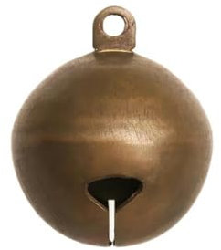 10pcs Crafts Christmas Tree Ornaments Handmade Necklace Copper Bells Small Bell Campanula Accessories Bronze-10mm
