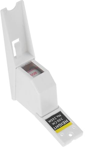 Alipis Messlatte Zur Wandmontage Höhenmessgerät Mit Einziehbarem Design Präzise Größenmessung Großer Messbereich Für Junge Mädchen Und Erwachsene Einfache Bedienung Durch Automatische