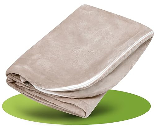 Greacy Amelie Seitenschläferkissen Bezug – Ersatz & Austausch für Körperkissen, Ergonomisch & Atmungsaktiv, Pflegeleicht – Bezug für langes Seitenschläferkissen & Schwangerschaftskissen (Elfenbein)