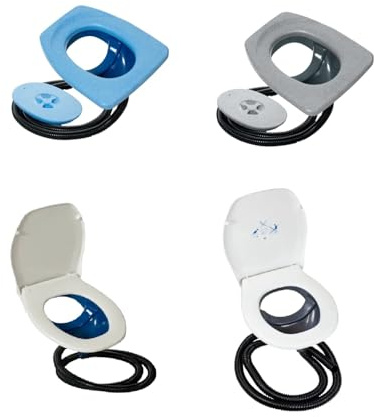 wellenshop Trenntoilette/Trockentoilette, versch. Modelle, mit Urin-Ablauf, Trockenklo, Campingtoilette, Notfall-Toilette, Boot, Camper, Wohnmobil