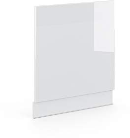 Vicco Façade Fame-Line, Blanc Haute Brillance, 60cm | Façade en MDF · Sans plan de travail · Adapté à la façade de cuisine · Librement combinable · Intégration facile