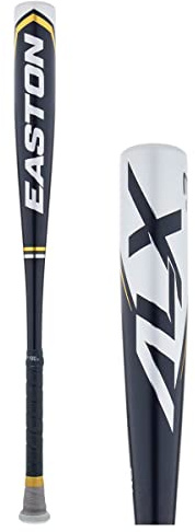 Easton Alpha ALX 2022 BBCOR - Mazza da baseball in alluminio, 1 pezzo, 3, 81,3 cm, nero/grigio
