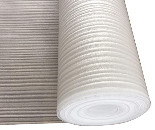 HARICSET Laminat Unterlage Trittschalldämmung Laminat 2 mm Dick Silence Floor Akustik ALU Gehschalldämmung für Laminat und Parkett mit Alu-Dampfbremse(Size:1 * 25m)