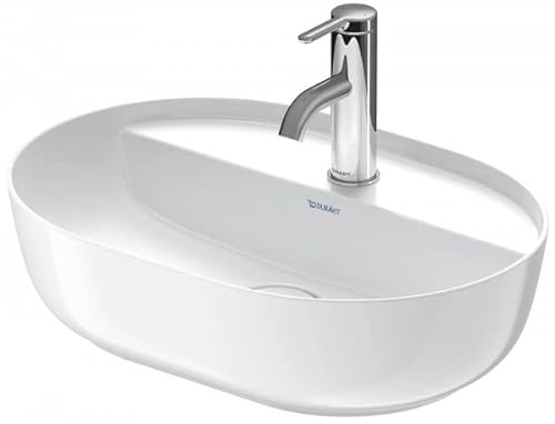 Duravit Luv Aufsatzwaschbecken mit 1 Hahnloch 50x35x14cm Weiß