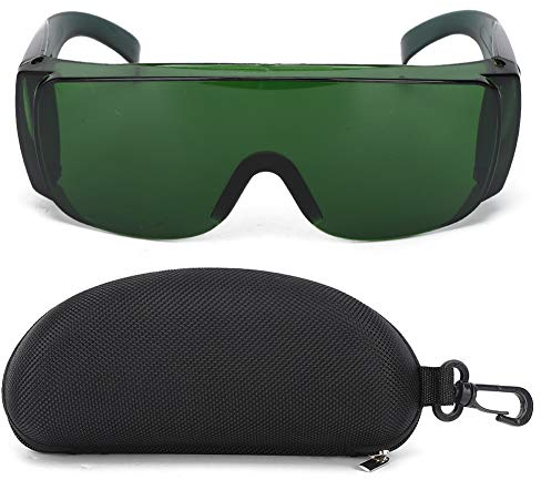 ANKROYU Gafas De Seguridad, Gafas Protectoras Accesorio Industrial, Gafas Protectoras Gafas, Gafas Protectoras Ojo Para Filtro De Luz(Verde)