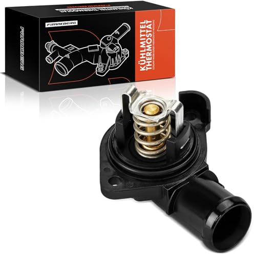 Frankberg Termostato liquido di raffreddamento benzina 032121111BM | Compatibile con: Polo 9A 9N, Altaea XL 5P5 5P8, New Beetle 1C1 9C1, Polo 6C1 6R1, Golf Plus 521 5M1
